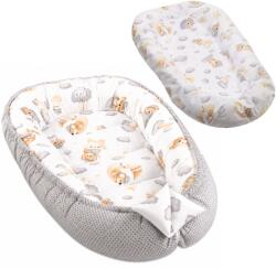 Kidizi Baby Nest cu husa detasabila din bumbac Kidizi Koala Dreams - cosulet bebelus pentru dormit reglabil, reversibil, 90x50 cm (5949551921165)