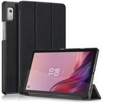 Gigapack Tok álló, bőr hatású (aktív FLIP, oldalra nyíló, TRIFOLD, asztali tartó) FEKETE - Lenovo Tab M9 (GP-138220) (GP-138220)