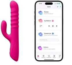 Lovense Vibrator Lovense Velvo, Bluetooth Control, Free App, Silicon, Roz Vibrator
