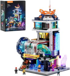 Lumibricks Jucarie creativa Lumibricks Lumibrick's floating train station (L9098)