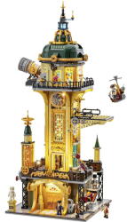 Lumibricks Jucarie creativa Lumibricks Lumibricks Steampunk Watchtower, construction toy (F9070)