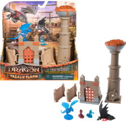 Spin Master Jucarie creativa Spinmaster Spinmaster How to Train Your Dragon - Dragon Arena: Torch Tower Playset (6076357)