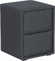 Carmen Нощно шкафче за спалня cotton - графит 501 - BestPC