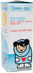 Eskimo-3 Kids Sirop cu omega 3-6-9 și vitamine, Tutti-Frutti, 105 ml, Eskimo