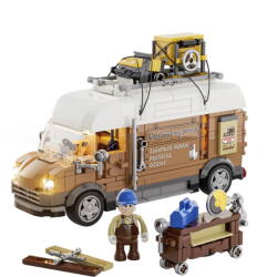 Lumibricks Jucarie creativa Lumibricks Lumibricks Carpenter's Cart, construction toy (F9030)