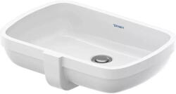 Duravit Lavoar NO 1 03955500282, montare sub blat, 55 x 40 cm, dreptunghiular, Alb (03955500282) Chiuveta