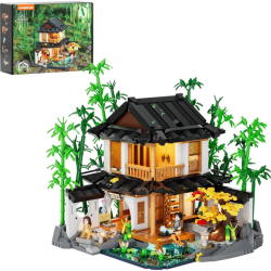 Lumibricks Jucarie creativa Lumibricks Lumibricks Bamboo House, construction toy (L9075)