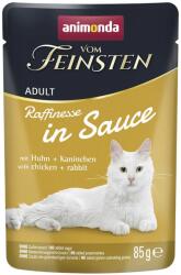 Animonda Vom Feinsten Raffinesse In Sauce csirke & nyúl szószban 6 x 85 g