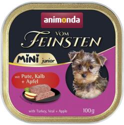 Animonda Vom Feinsten Junior Mini - pulyka, borjú és alma 6 x 100 g