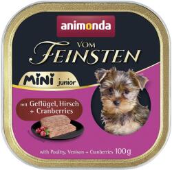 Animonda Vom Feinsten Junior Mini - csirke, szarvas és áfonya 6 x 100 g