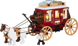 Lumibricks Jucarie creativa Lumibricks Lumibricks Western Stagecoach, construction toy (F9052)