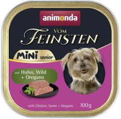 Animonda Vom Feinsten Senior Mini - csirke, vadhús és oregánó 12 x 100 g