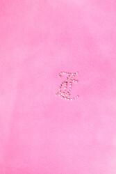 Juicy Couture суичър с качулка дамски от кадифе MADISON COL OUT (JCWAS126326)