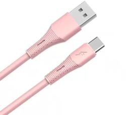 AVAX CB3303 USB-A - USB-C gyorstöltő kábel 1, 5m rószaszín (CB3303)
