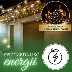 SPRINGOS Cl0517 Flash Jégbecsapok Függöny 500 Led (cl0517)