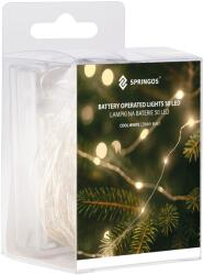 SPRINGOS Cl0015 Elemmel Működő Led Lámpák 50 Led (cl0015)