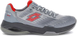 Lotto Încălțăminte de tenis pentru bărbați Mirage 200 II Clay Cool Gray 7U/Poinsettia Red EUR 45