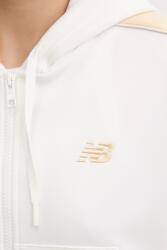 New Balance суичър с цип и качулка дамски Interlock Full Zip (WJ61B759SST)