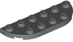 LEGO® Placă 2 X 6 rotunjită dublu (6388294)