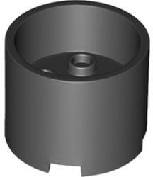 LEGO® Cărămidă rotundă 3 x 3 x 2 cu gaură ax (6375973)