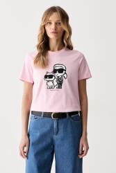 Karl Lagerfeld tricou pentru femei din bumbac IKON SKETCH 99KK-TSD11M_30X (A1W17129)