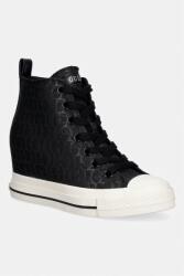 GUESS SUNDAE teniși înalți pentru femei 9BY2-OBDZL5_99X (FLTSUN.FAL12.BLACK)