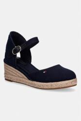 Tommy Hilfiger espadrile pentru femei MID WEDGE ESPAD CLOSED TOE PPY2-OBD01B_59X (FW0FW09233)