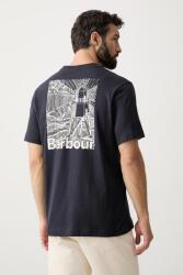 Barbour tricou pentru bărbați din bumbac MOONWELL 9BYA-TSM08S_59X (MTS1465)