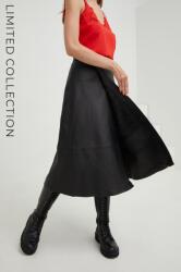 Answear. LAB Answear Lab fustă de piele B9YY-SDD661_99X (WA22.SDD661)