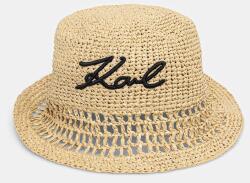 Karl Lagerfeld pălărie de paie pentru femei K/SIGNATURE PPY2-CAD081_02X (B2W46080)
