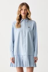 KARL LAGERFELD rochie tip cămașă cu bumbac IKON 9BY2-SUDZIU_55X (B3W13029)