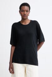 BOSS Orange tricou pentru femei din in C Emma PPY2-TSD1GT_99X (50556387)