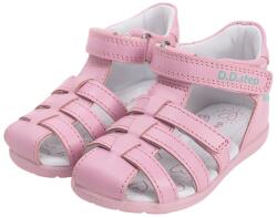 D. D. STEP sandale închise cu velcro pentru fete roz (14BF0F)