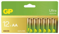 EMOS B0222F GP Ultra Alkáli elem AA 12db (B0222F)