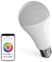 EMOS ZQW516R LED izzó GoSmart A65 / E27 / 14 W (94 W) / 1 400 lm / RGB / dimmelhető / WiFi (ZQW516R)
