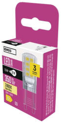 EMOS ZQ9535 LED izzó Classic JC / G9 / 2, 5 W (32 W) / 350 lm / meleg fehér (ZQ9535)