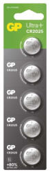 EMOS B1525 GP Ultra plus Lítium gombelem CR2025 5db/bliszter (B1525)