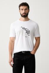 BOSS Green tricou pentru bărbați cu bumbac TS_Network Flag 9BY2-TSMZUK_00X (50566853)