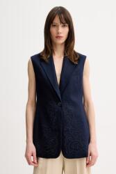Twinset vestă cu un singur rând de nasturi pentru femei cu in PPY2-KZD05I_59X (261TP2314)