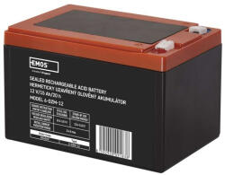 EMOS B9656V Vontatás ólomakkumulátor 12 v/15 ah (B9656V)