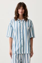 HUGO cămașă de pijama pentru femei din vâscoză RESORT SL-SHIRT PPY2-BID1PK_55X (50561663)