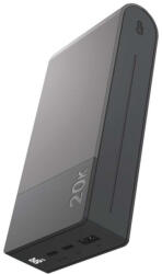 EMOS B6320GY GP Powerbank M2+ Series, 20 000 mAh, 22, 5 W, szürke (B6320GY)