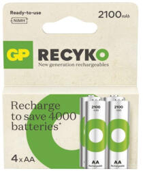 EMOS B25214 GP ReCyko NiMH Akkumulátor HR6 (AA) 2100mAh 4db (B25214)