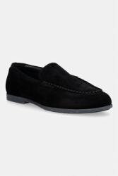 Calvin Klein mocasini pentru bărbați din piele întoarsă LOW PROF LOAFER SU PPY2-OBM07Y_99X