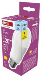 EMOS ZQ5D77 LED izzó Classic A60 / E27 / 14 W (120 W) / 1901 lm / Hideg fehér (ZQ5D77)