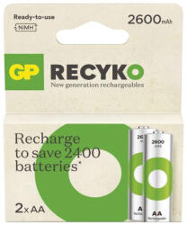 EMOS B25272 GP ReCyko NiMH Akkumulátor HR6 (AA) 2600mAh 2db (B25272)