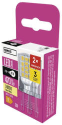 EMOS ZQ9544.2 LED izzó Classic JC / G9 / 4 W (40 W) / 470 lm / meleg fehér (ZQ9544.2)