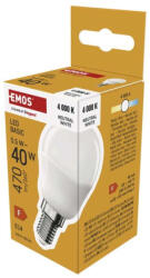 EMOS ZL1F23 LED izzó Basic Mini Globe / E14 / 5, 5 W (40 W) / 470 lm / Természetes fehér (ZL1F23)
