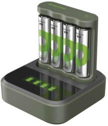 EMOS B50444D GP Akkumulátor töltő B441 + Speed Dock + 4 x AA 2100 mAh (B50444D)