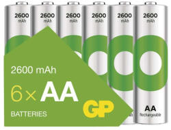 EMOS B2527V GP ReCyko NiMH Akkumulátor HR6 (AA) 2600mAh 6db (B2527V)